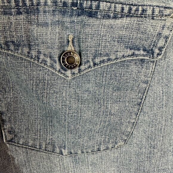 CJ Banks Womens Capris Jeans Blue Pockets Plus Size 16W - Picture 12 of 13